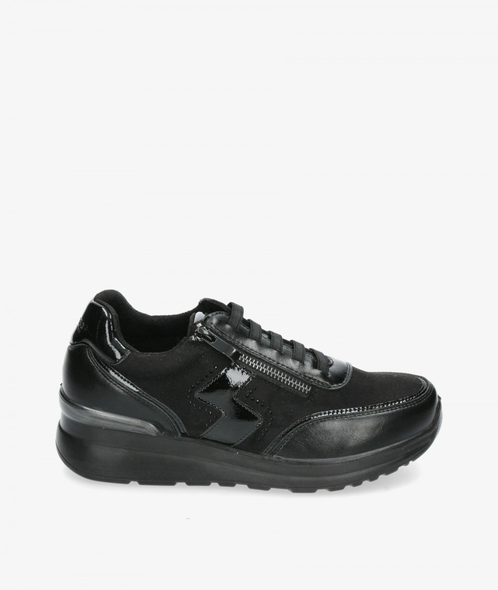 Deportivos Amarpies  27002 en negro Deportivos Amarpies  27002 en negro
