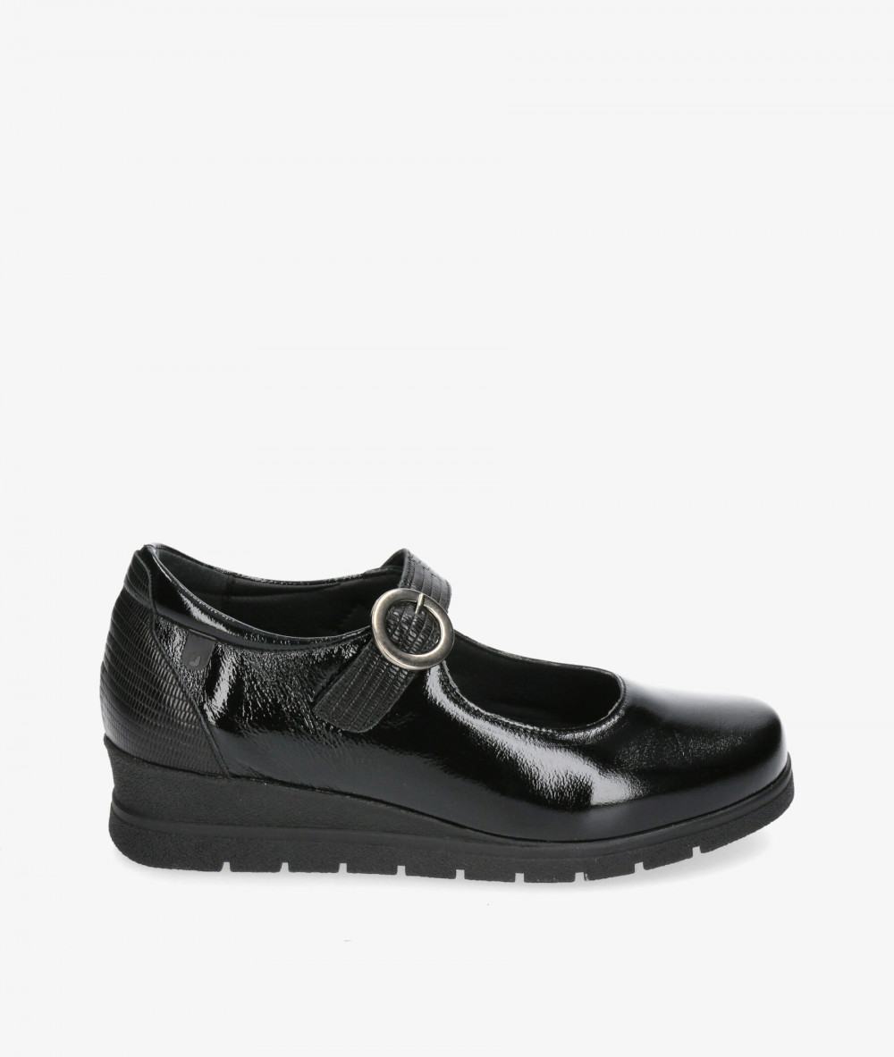 Valeria´s Comfort shoes 1522 in black patent leather Valeria´s Comfort shoes 1522 in black patent leather
