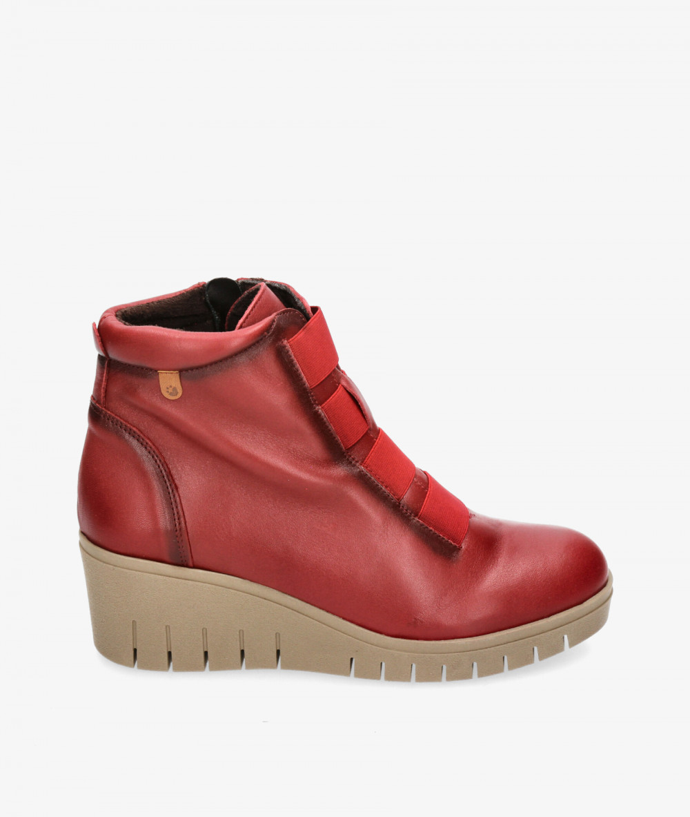 Botines Valeria´s  1541 en cereza Botines Valeria´s  1541 en cereza