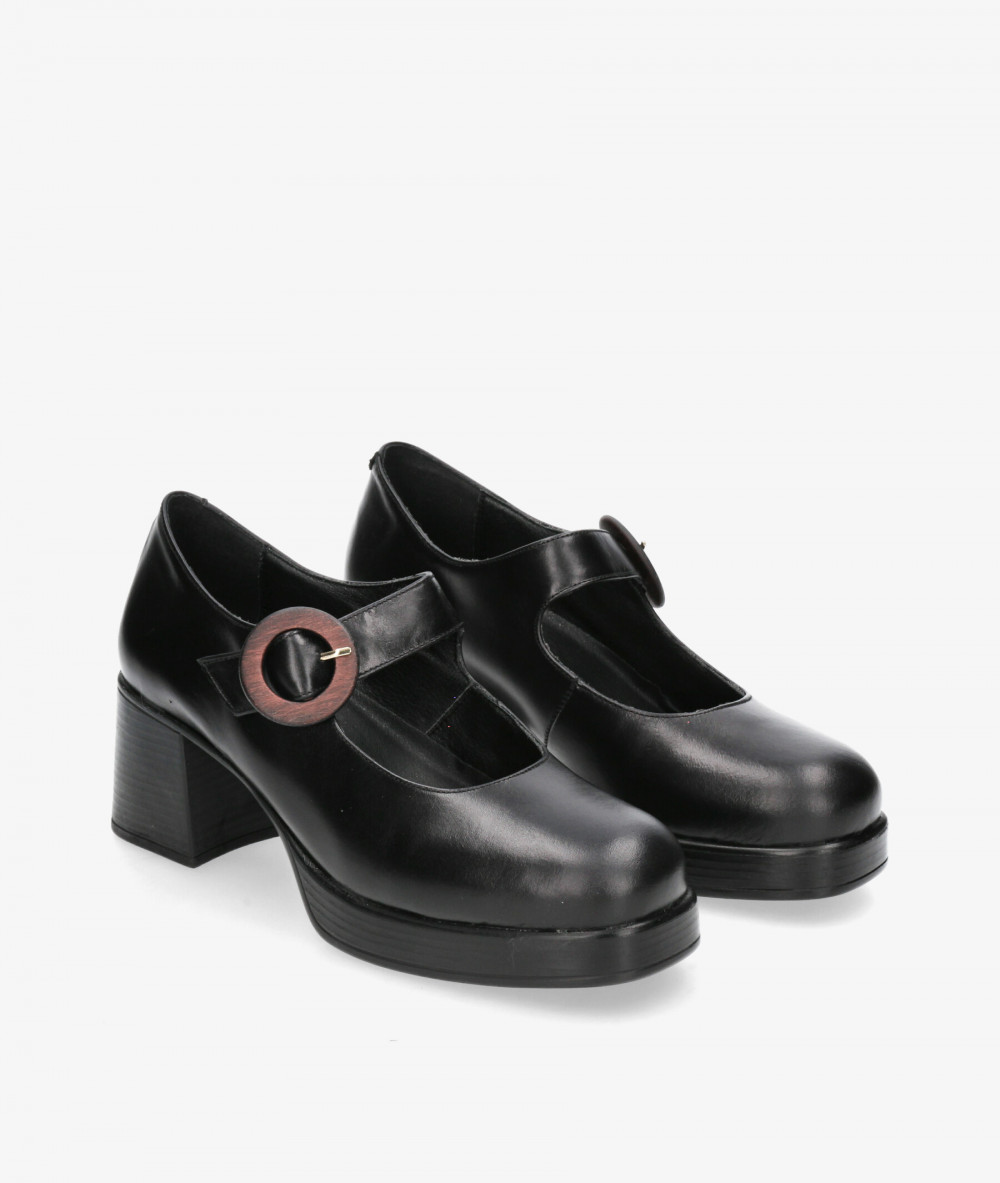 todos los días con plataforma  Valeria´s 1599 en negro todos los días con plataforma  Valeria´s 1599 en negro