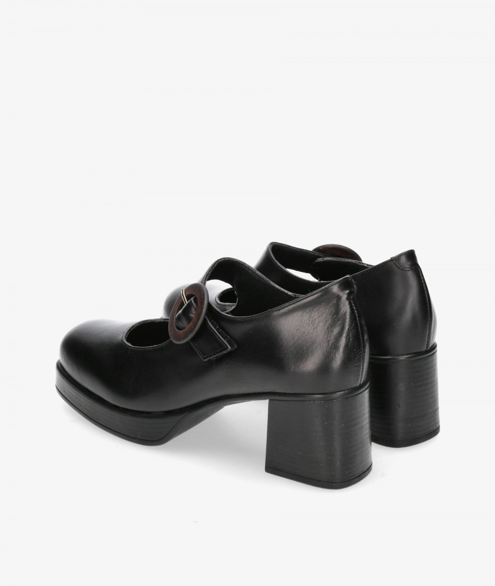 todos los días con plataforma  Valeria´s 1599 en negro todos los días con plataforma  Valeria´s 1599 en negro