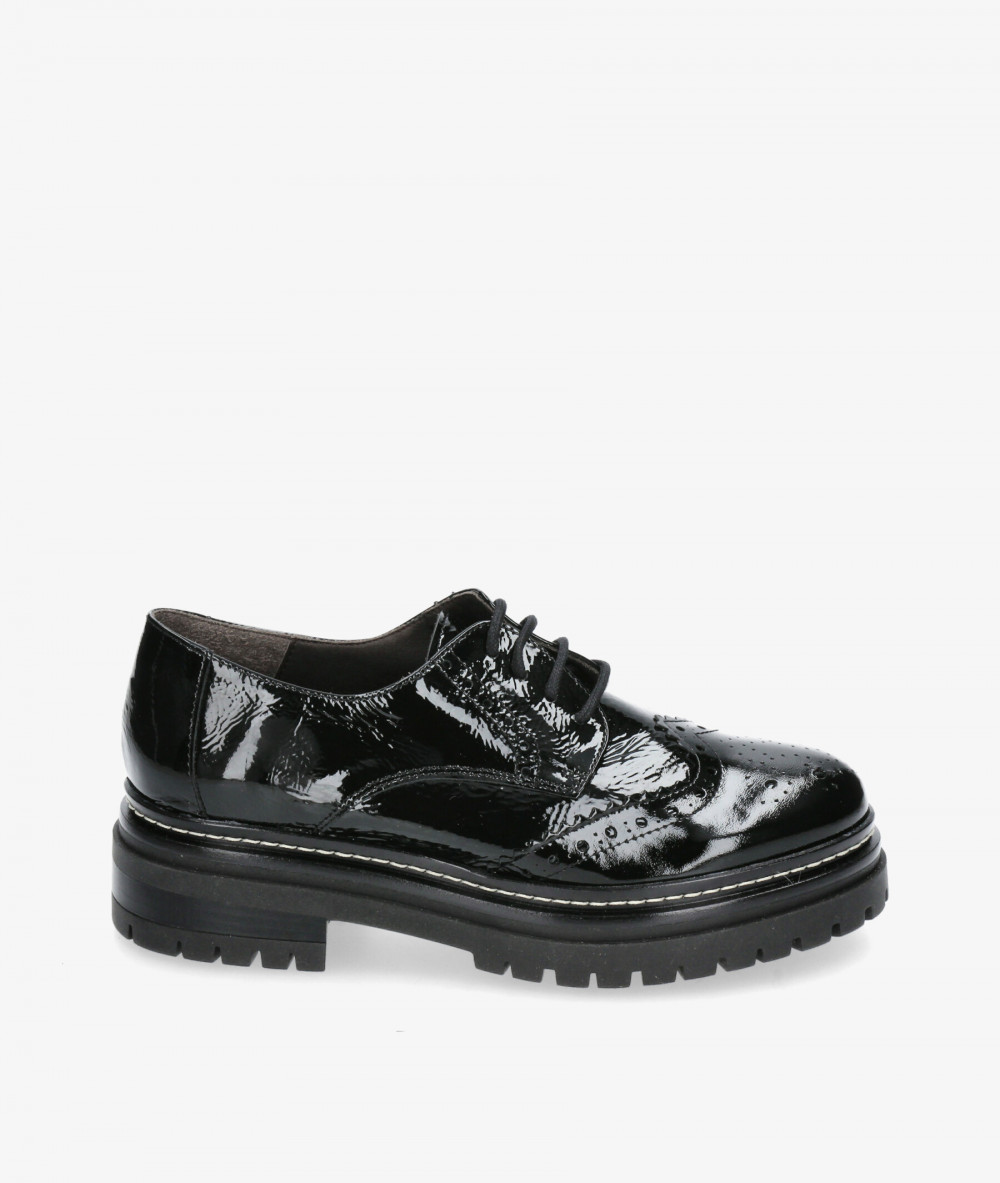 DOBLE PISO bloom&you GABY en charol negro DOBLE PISO bloom&you GABY en charol negro