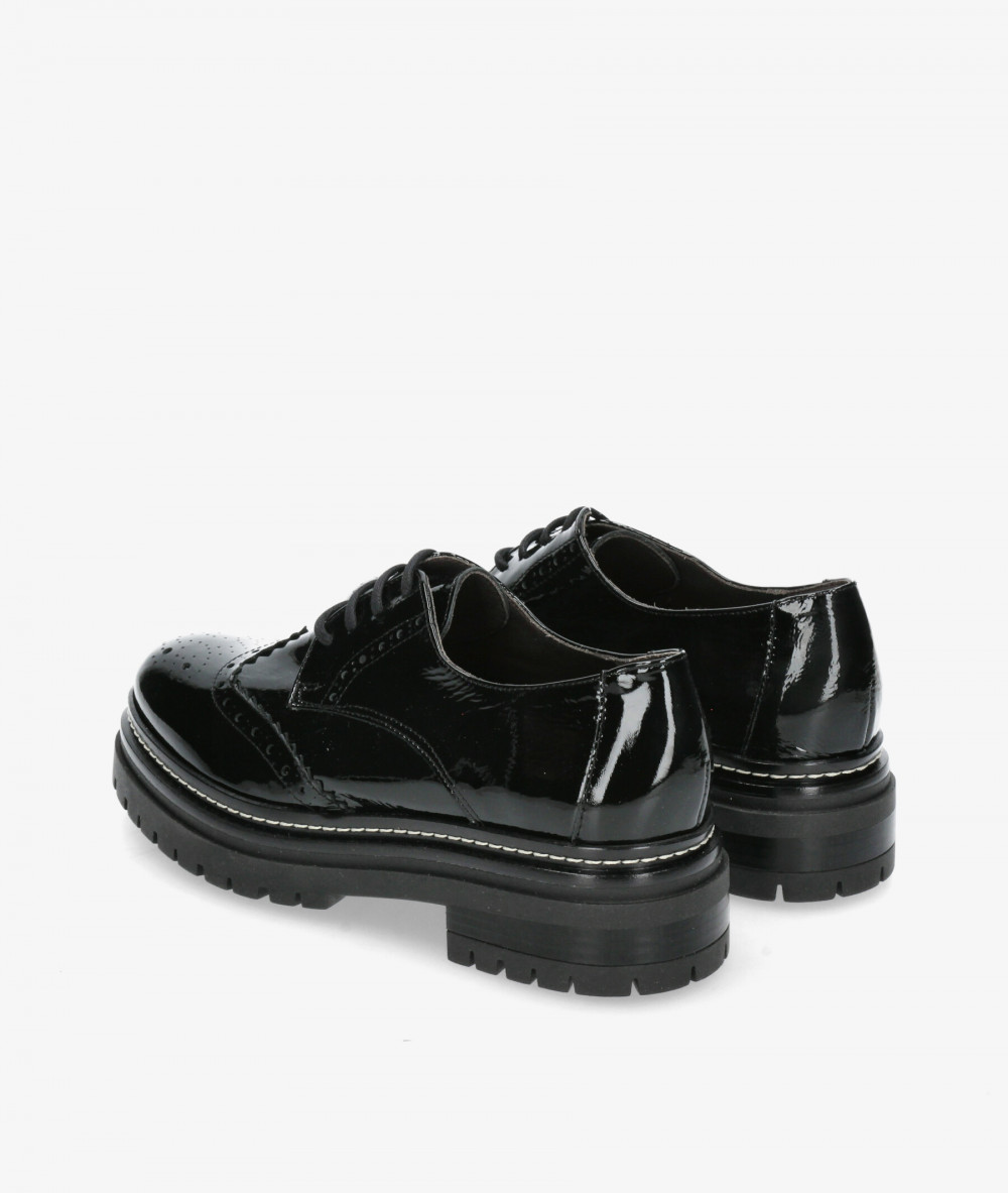 DOBLE PISO bloom&you GABY en charol negro DOBLE PISO bloom&you GABY en charol negro