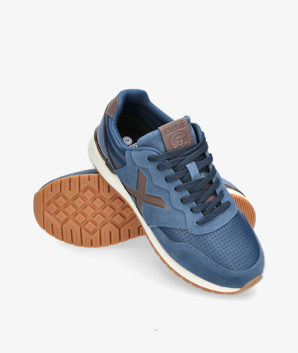 Deportivos MUNICH  DASH PREMIUM en azul marino Deportivos MUNICH  DASH PREMIUM en azul marino