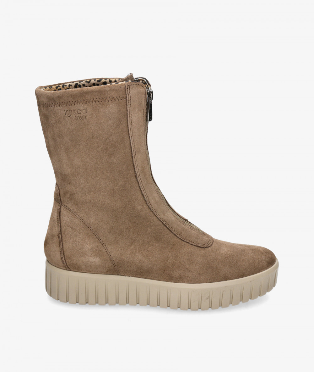 Botas Igi&Co  6680311 en serraje taupe Botas Igi&Co  6680311 en serraje taupe