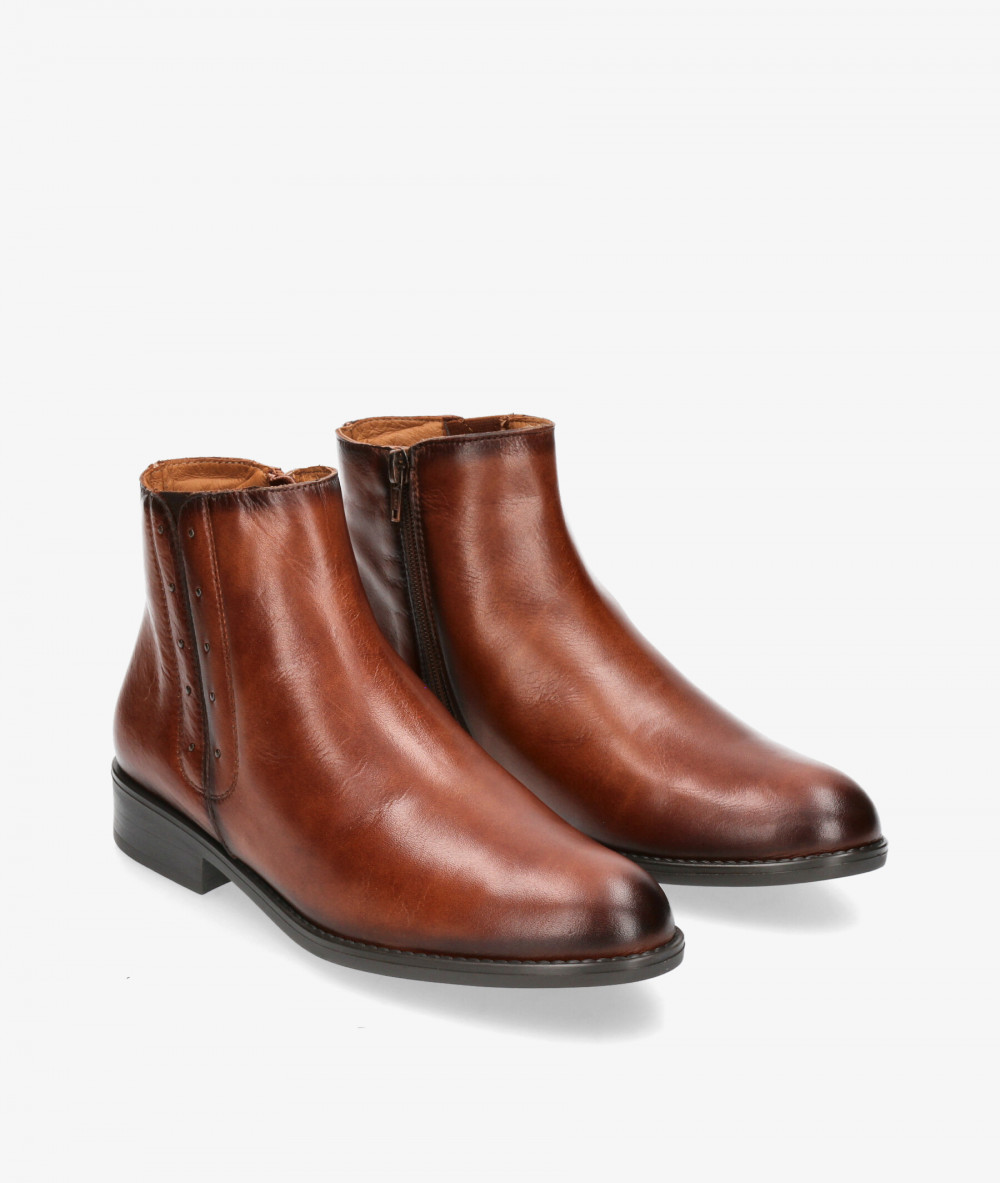 Botines pabloochoa.shoes  21222 en cuero Botines pabloochoa.shoes  21222 en cuero