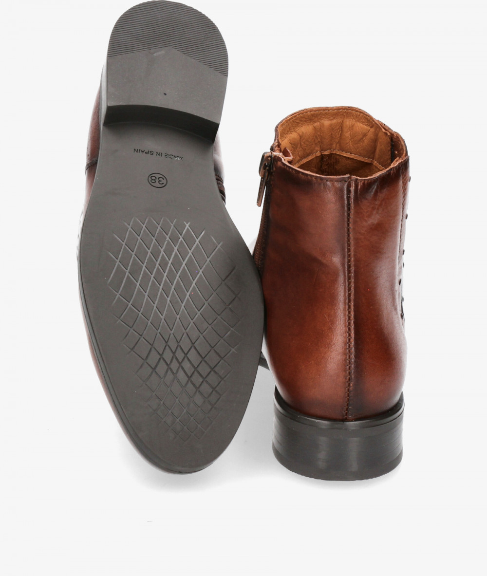Botines pabloochoa.shoes  21222 en cuero Botines pabloochoa.shoes  21222 en cuero