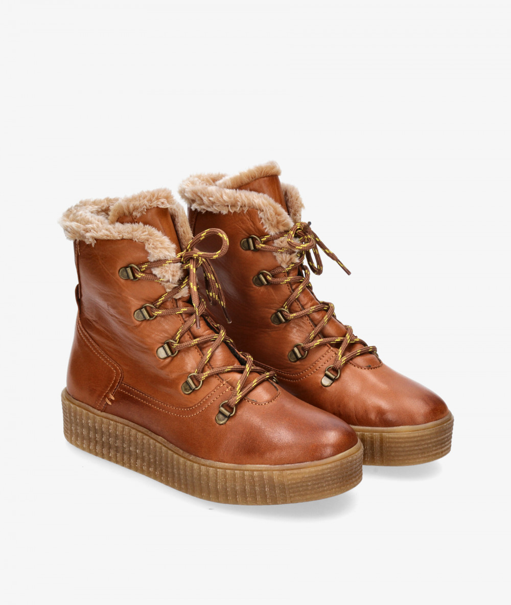 Botines Traveris  B-2998  en cuero