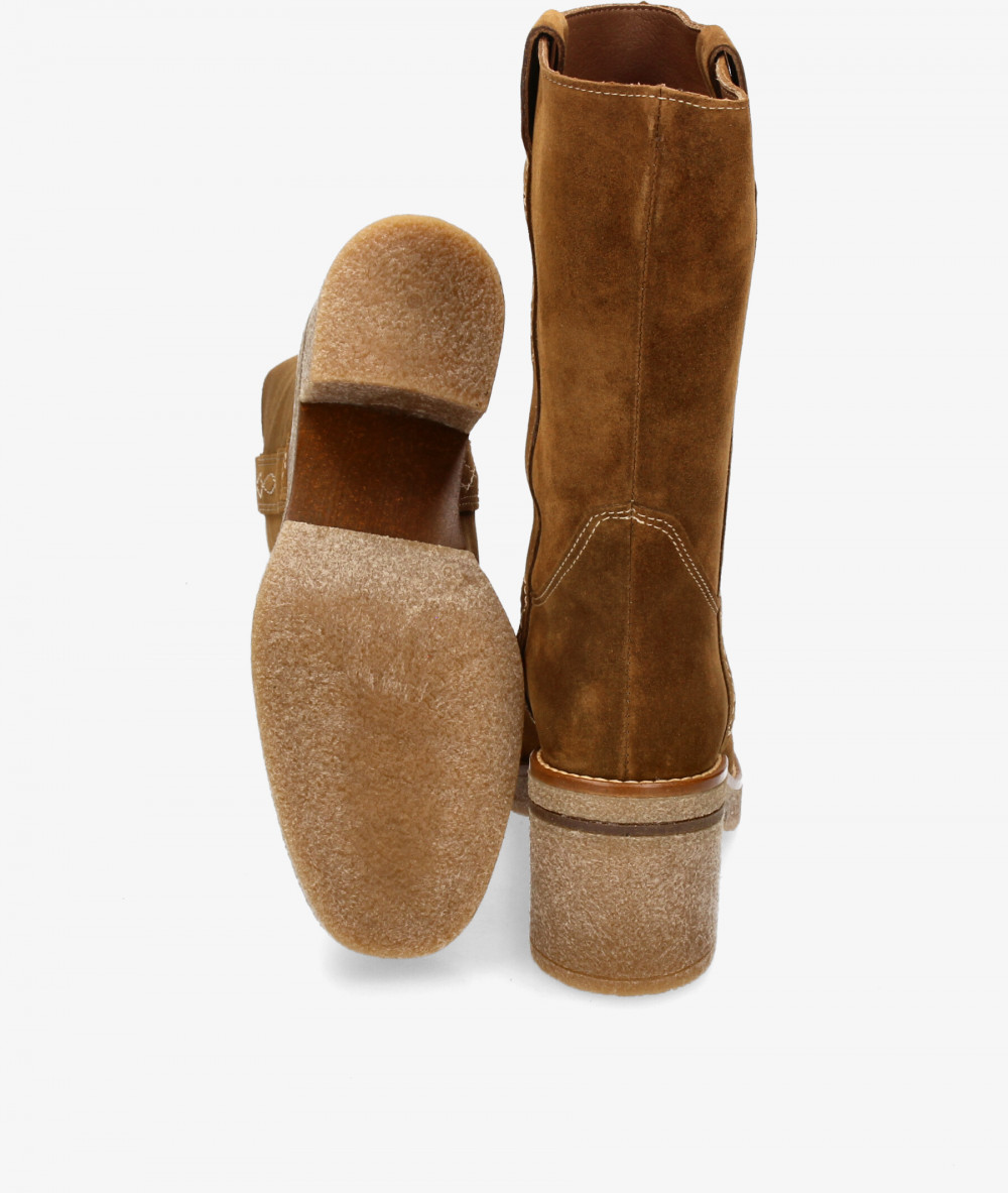 Botas Alpe  5238 en serraje cuero Botas Alpe  5238 en serraje cuero