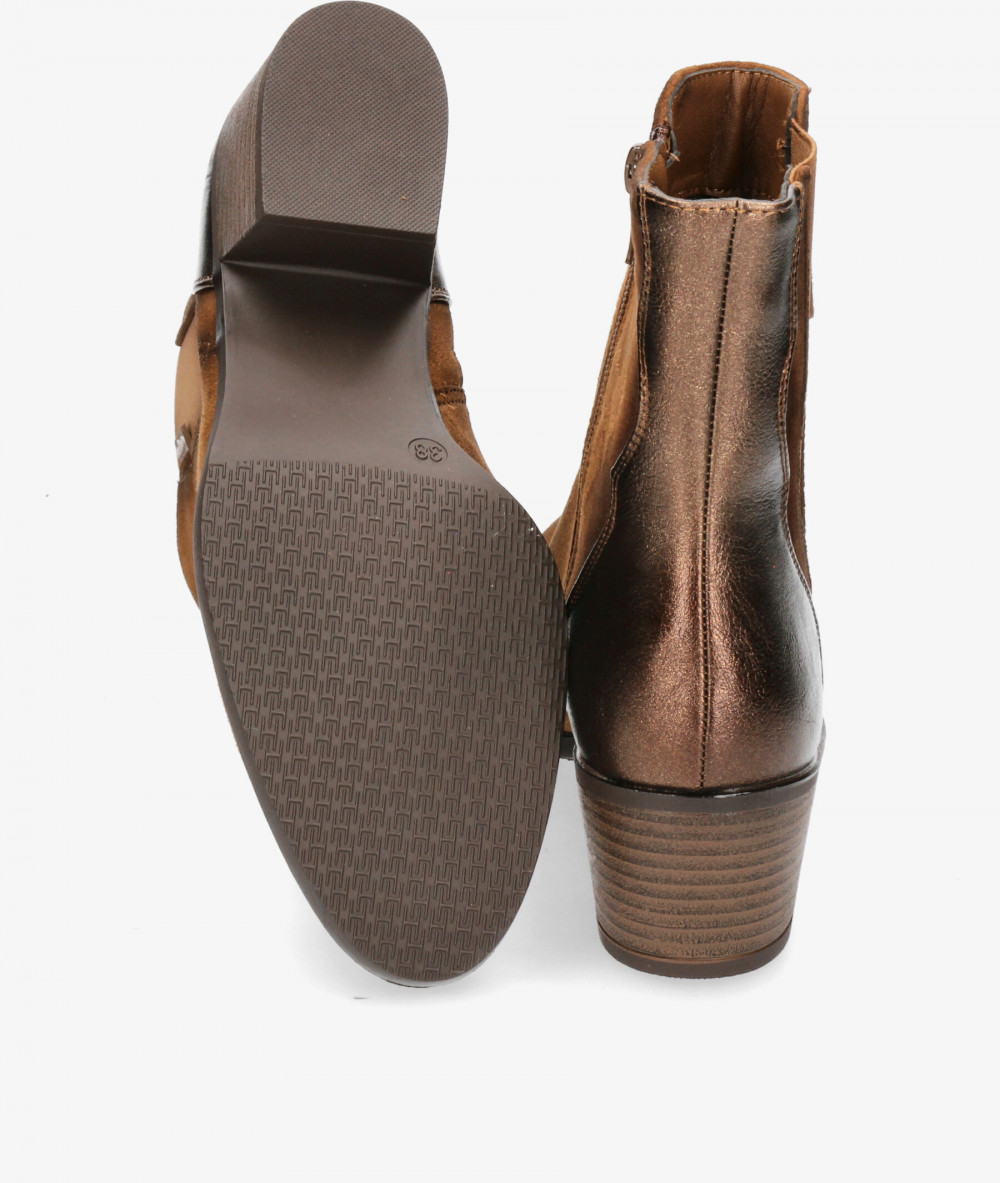 Botines Amarpies  27254 en cuero Botines Amarpies  27254 en cuero