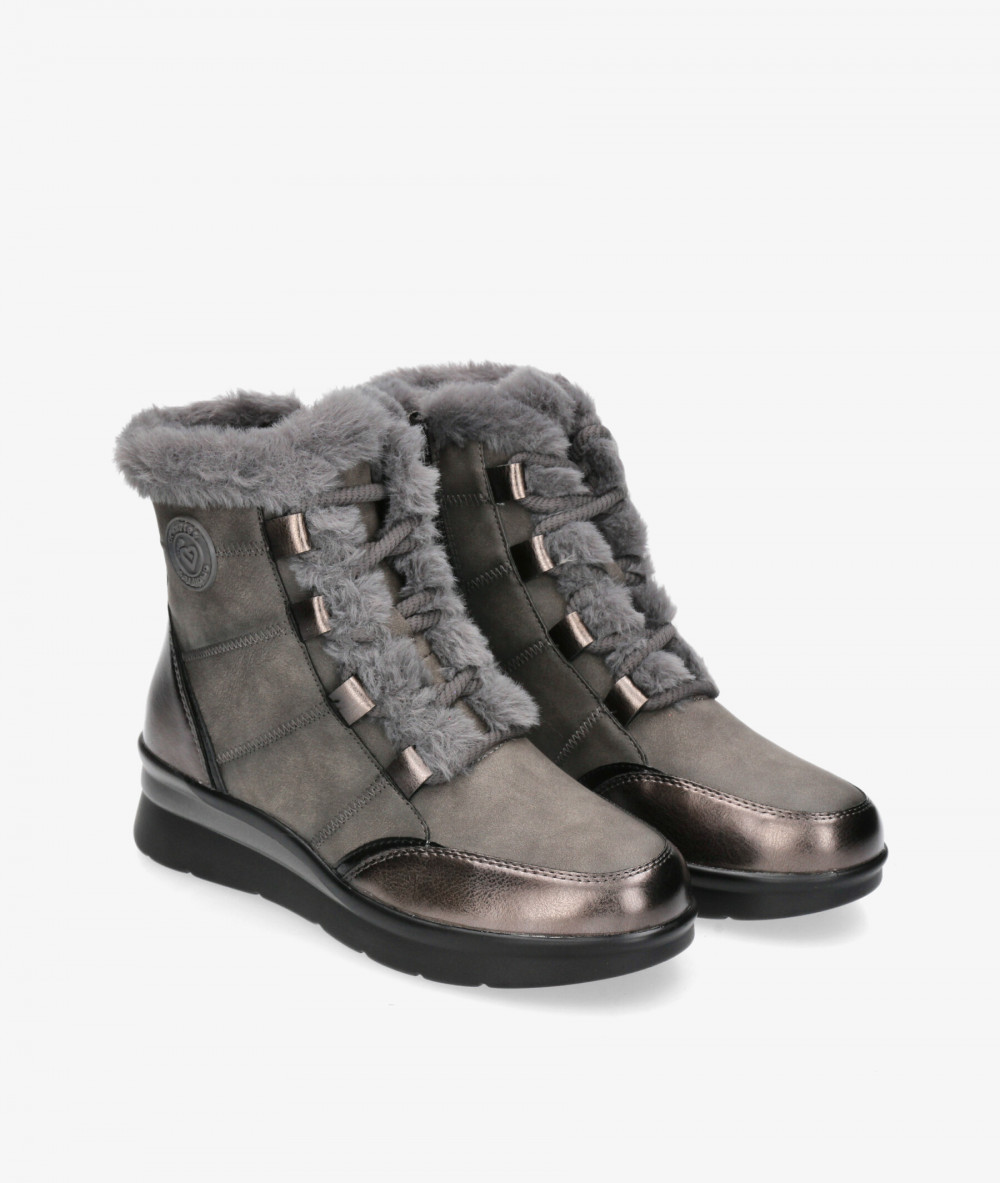 Amarpies Ankle boots  27091 in lead-coloured Amarpies Ankle boots  27091 in lead-coloured