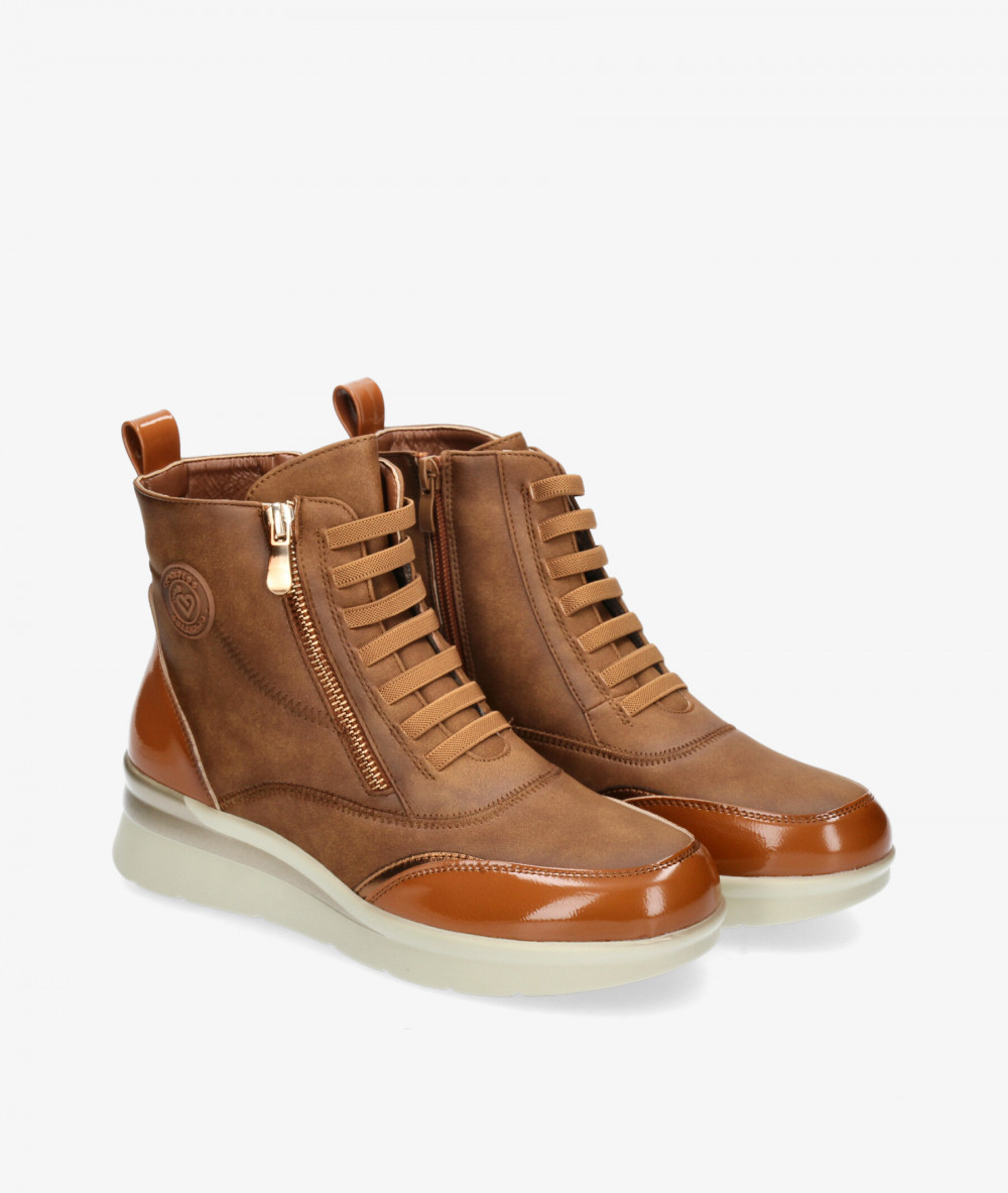 Botines Amarpies  27089 en cuero Botines Amarpies  27089 en cuero
