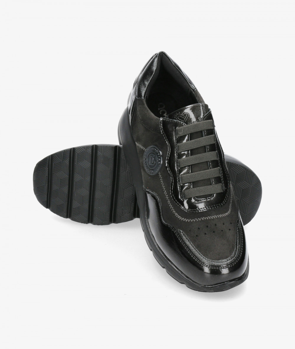Deportivos Amarpies  27095 en negro Deportivos Amarpies  27095 en negro