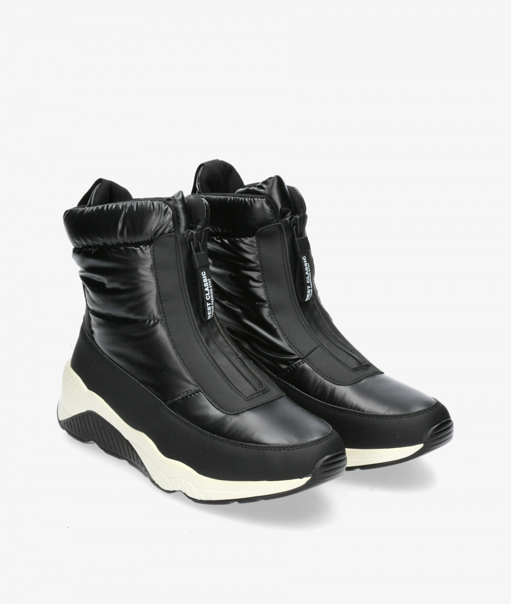 Deportivos D'angela  25031 en negro Deportivos D'angela  25031 en negro