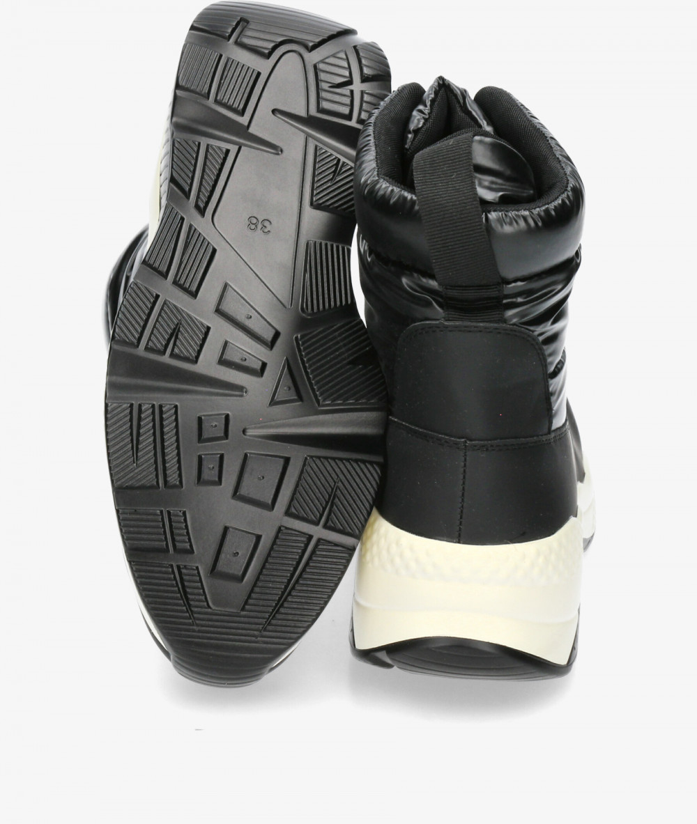 Deportivos D'angela  25031 en negro Deportivos D'angela  25031 en negro