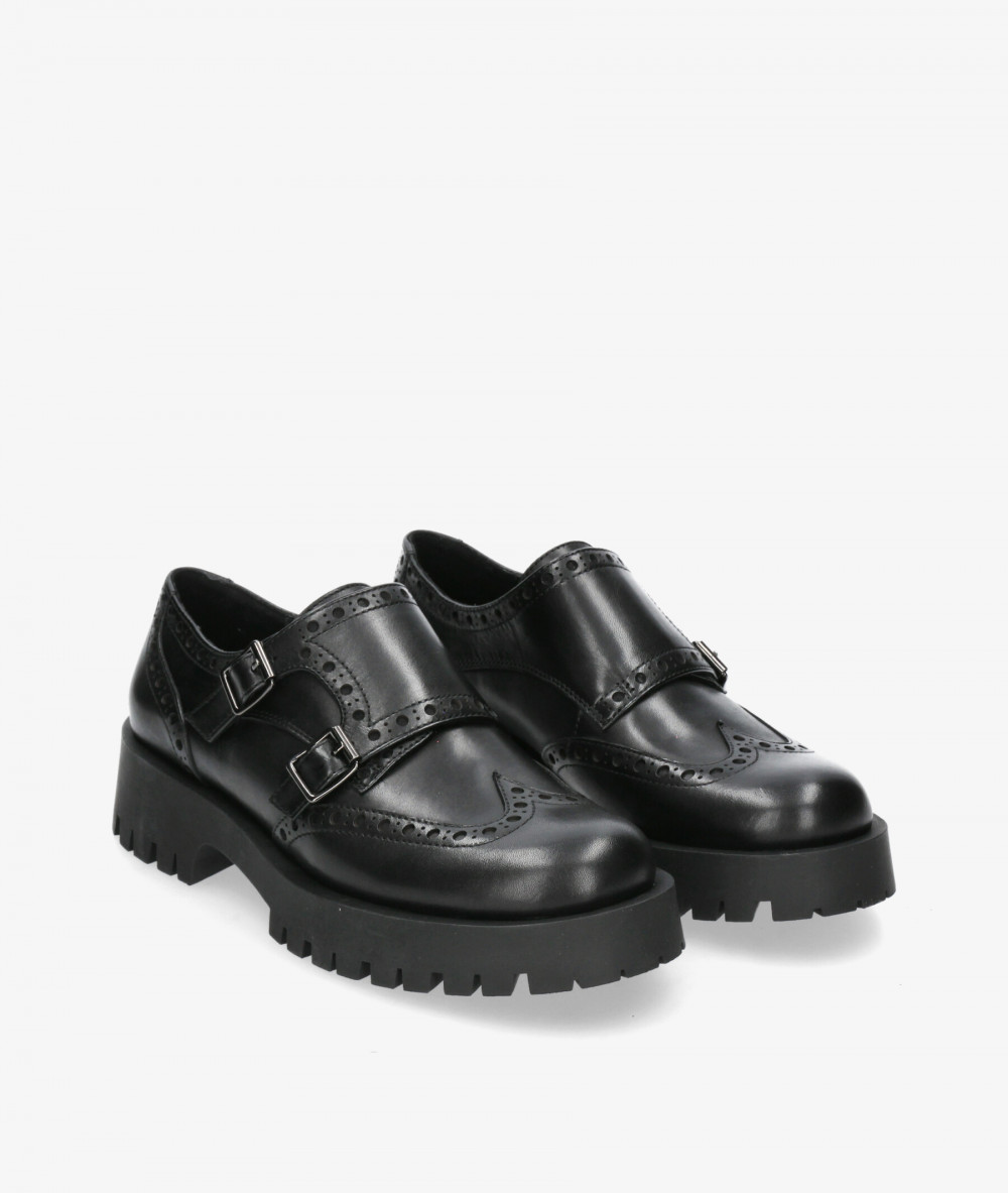 Zapatos inglés EVA PARIS 27906 en negro Zapatos inglés EVA PARIS 27906 en negro