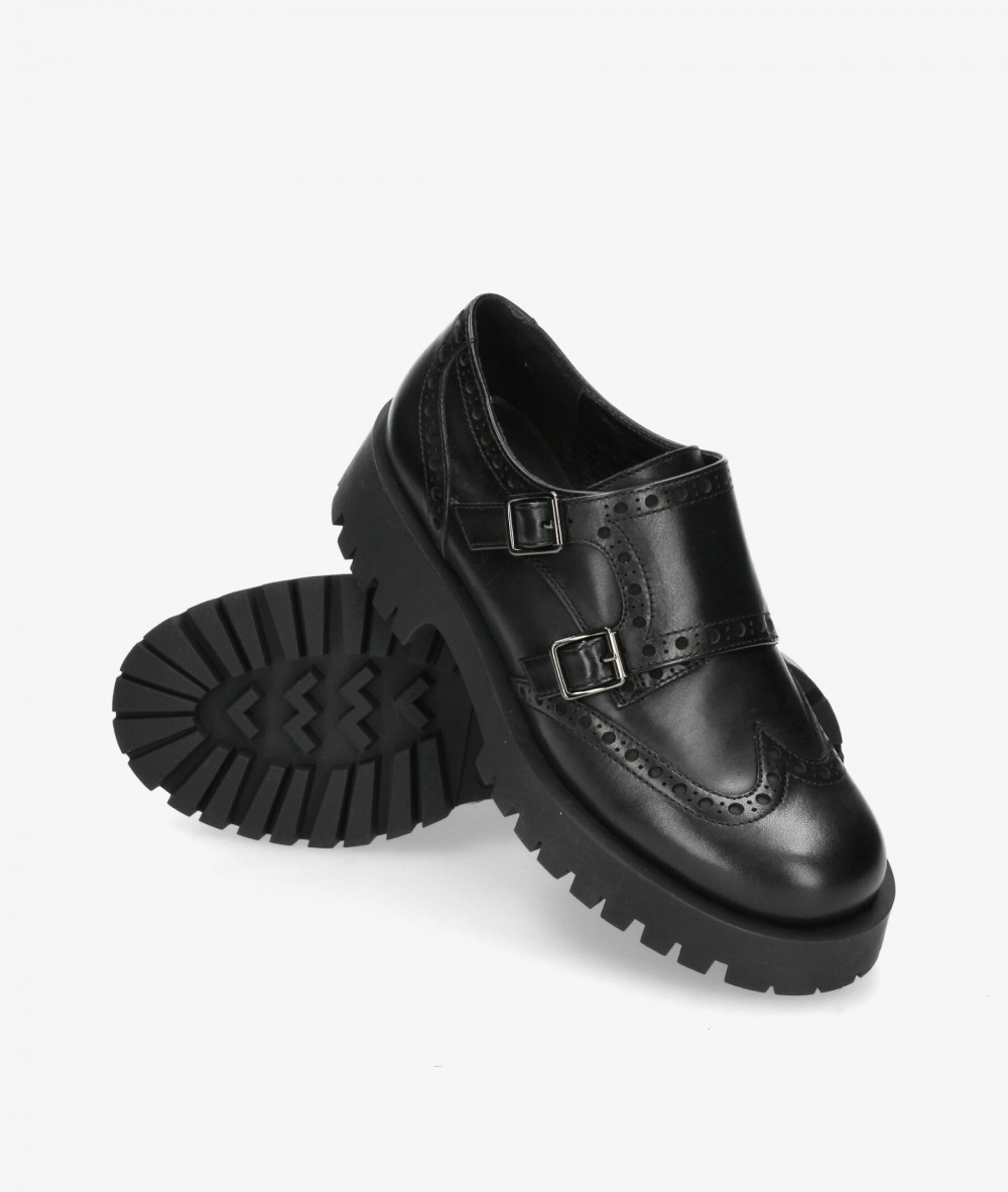 Zapatos inglés EVA PARIS 27906 en negro Zapatos inglés EVA PARIS 27906 en negro