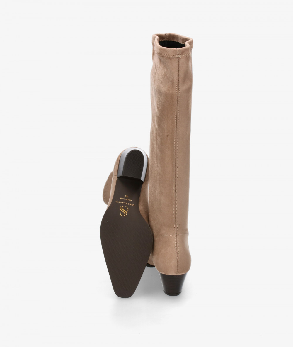 Botas pabloochoa.shoes  76281 en PIEDRA LYCRA Botas pabloochoa.shoes  76281 en PIEDRA LYCRA
