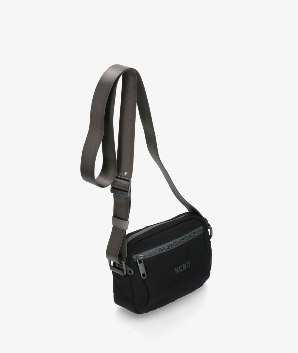 Bolso textil pabloochoa.shoes 10KCB 3240 en negro