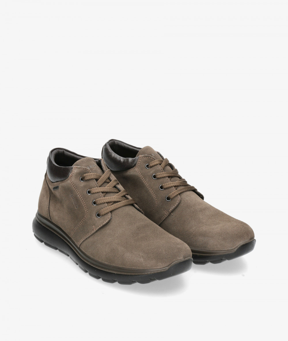 Igi&Co Boots  6617833 in taupe split suede