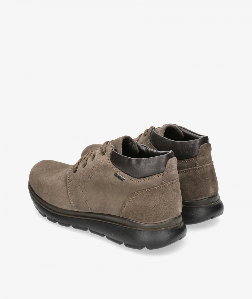 Igi&Co Boots  6617833 in taupe split suede