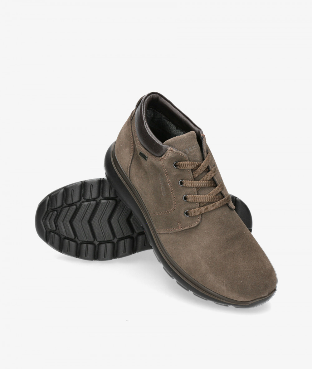 Igi&Co Boots  6617833 in taupe split suede