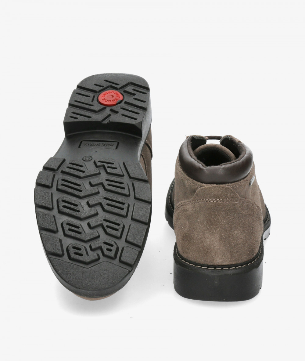 Imac Boots  650569 in taupe split suede