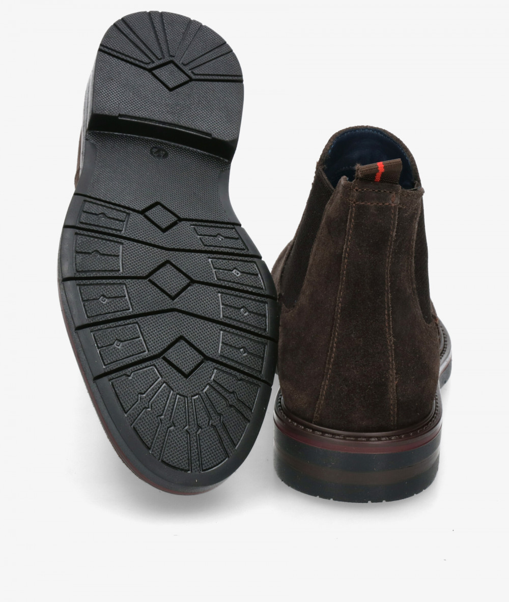 Botas Traveris  LOR30 - 2256 en serraje marrón