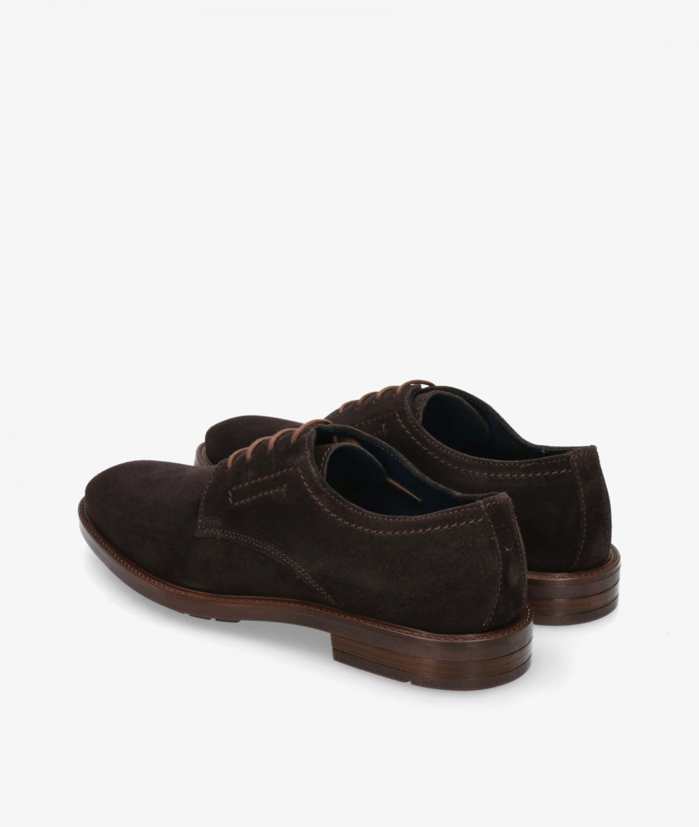 Zapatos de vestir Traveris LOR31 - 1181 en serraje marrón Zapatos de vestir Traveris LOR31 - 1181 en serraje marrón