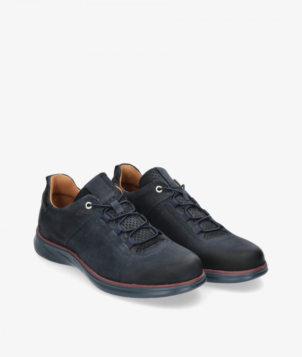 Zapatos casual pabloochoa.shoes 883 en nobuck azul Zapatos casual pabloochoa.shoes 883 en nobuck azul