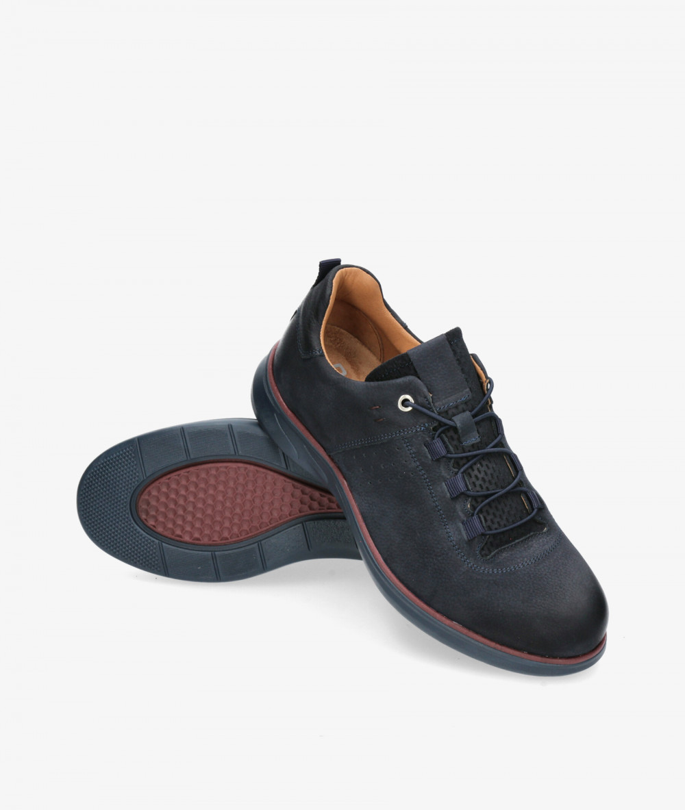Zapatos casual pabloochoa.shoes 883 en nobuck azul Zapatos casual pabloochoa.shoes 883 en nobuck azul