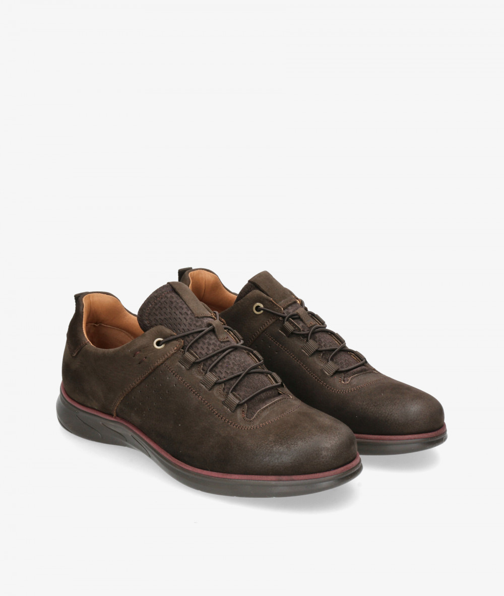 Zapatos casual pabloochoa.shoes 883 en nobuck marrón Zapatos casual pabloochoa.shoes 883 en nobuck marrón