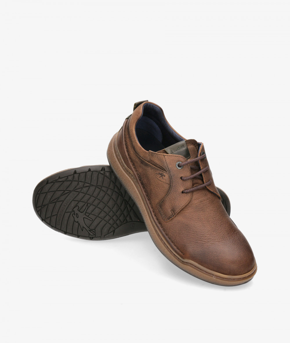 Zapatos casual Fluchos F2033 en nobuck marrón Zapatos casual Fluchos F2033 en nobuck marrón