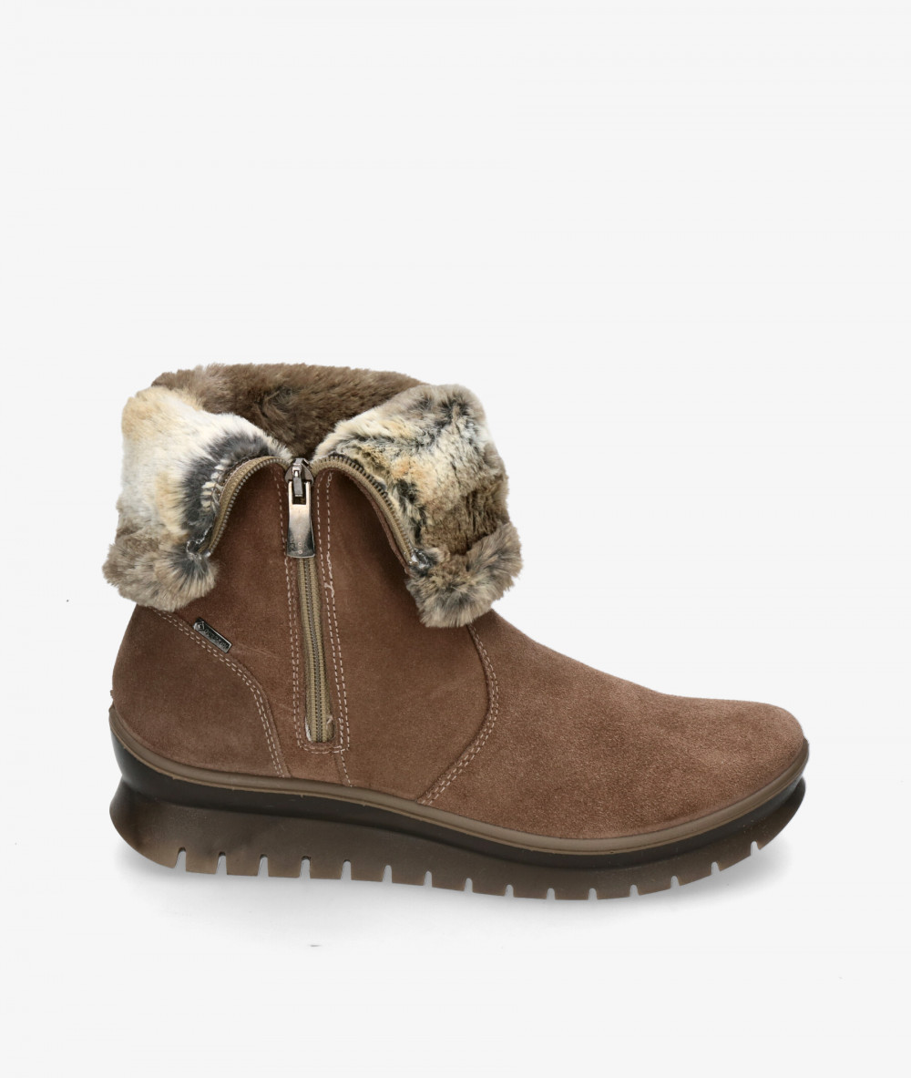 Botines Igi&Co  6658744 en serraje taupe Botines Igi&Co  6658744 en serraje taupe
