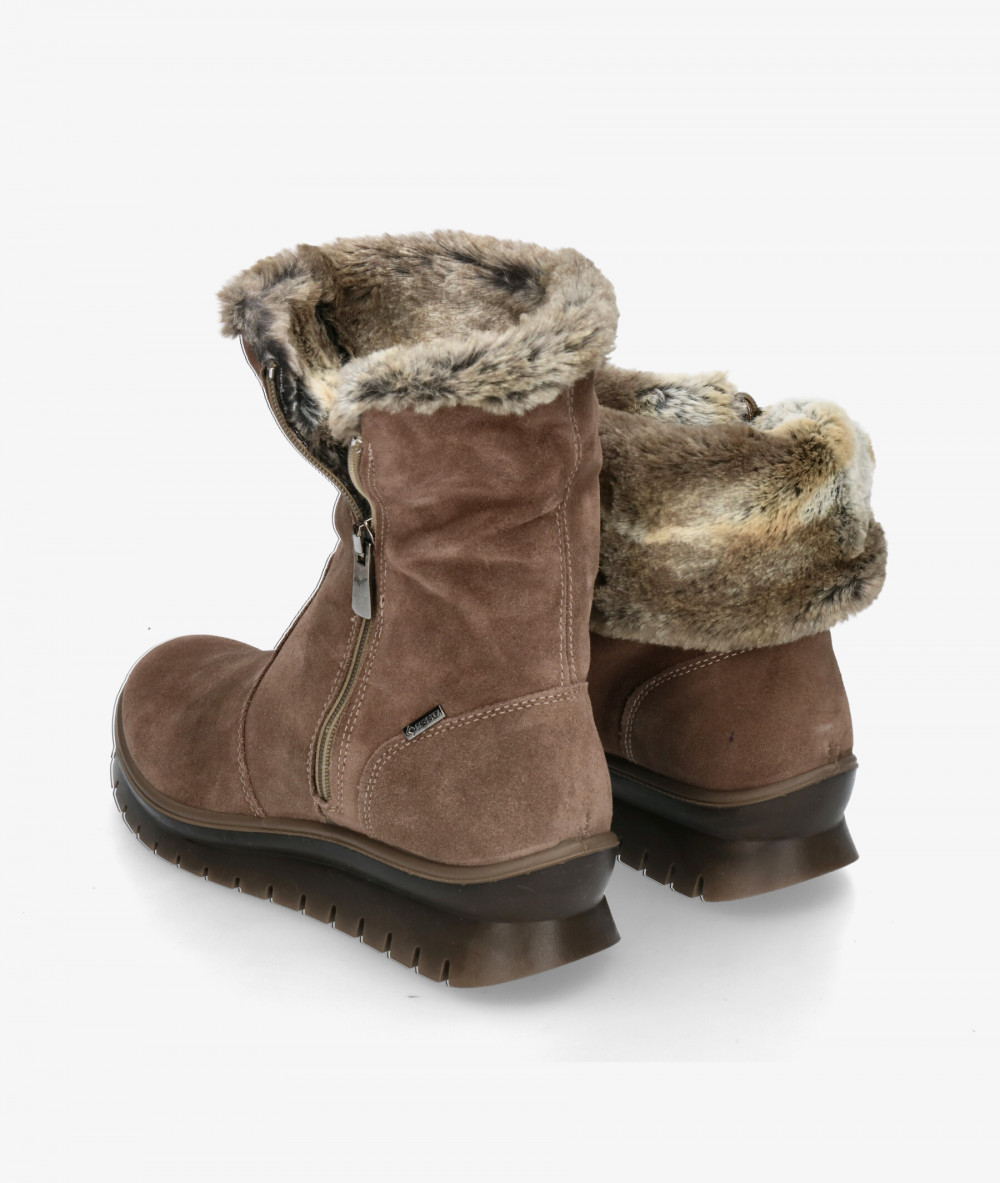 Botines Igi&Co  6658744 en serraje taupe Botines Igi&Co  6658744 en serraje taupe