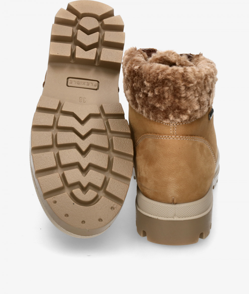 Botines Imac  658048 en camel Botines Imac  658048 en camel