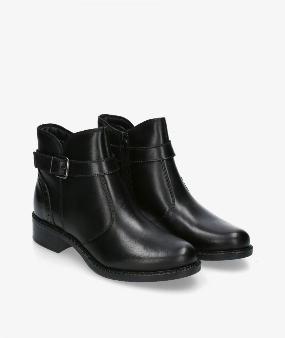 Botines Traveris LOR21 - 1904 en negro