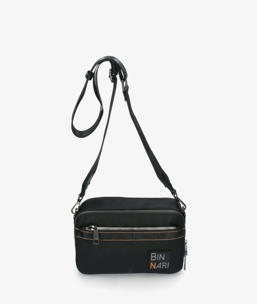 Bolso textil pabloochoa.shoes 20272 en negro