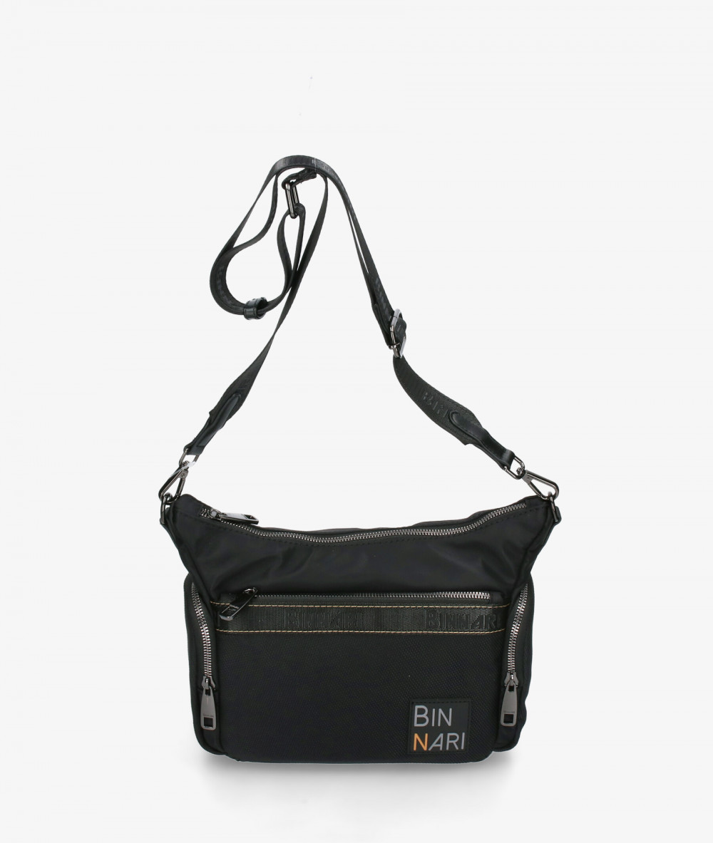 Bolso textil pabloochoa.shoes 20271 en negro