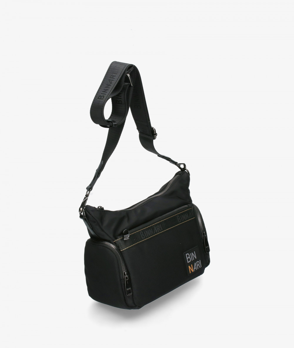 Bolso textil pabloochoa.shoes 20271 en negro