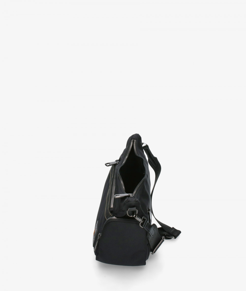 Bolso textil pabloochoa.shoes 20271 en negro