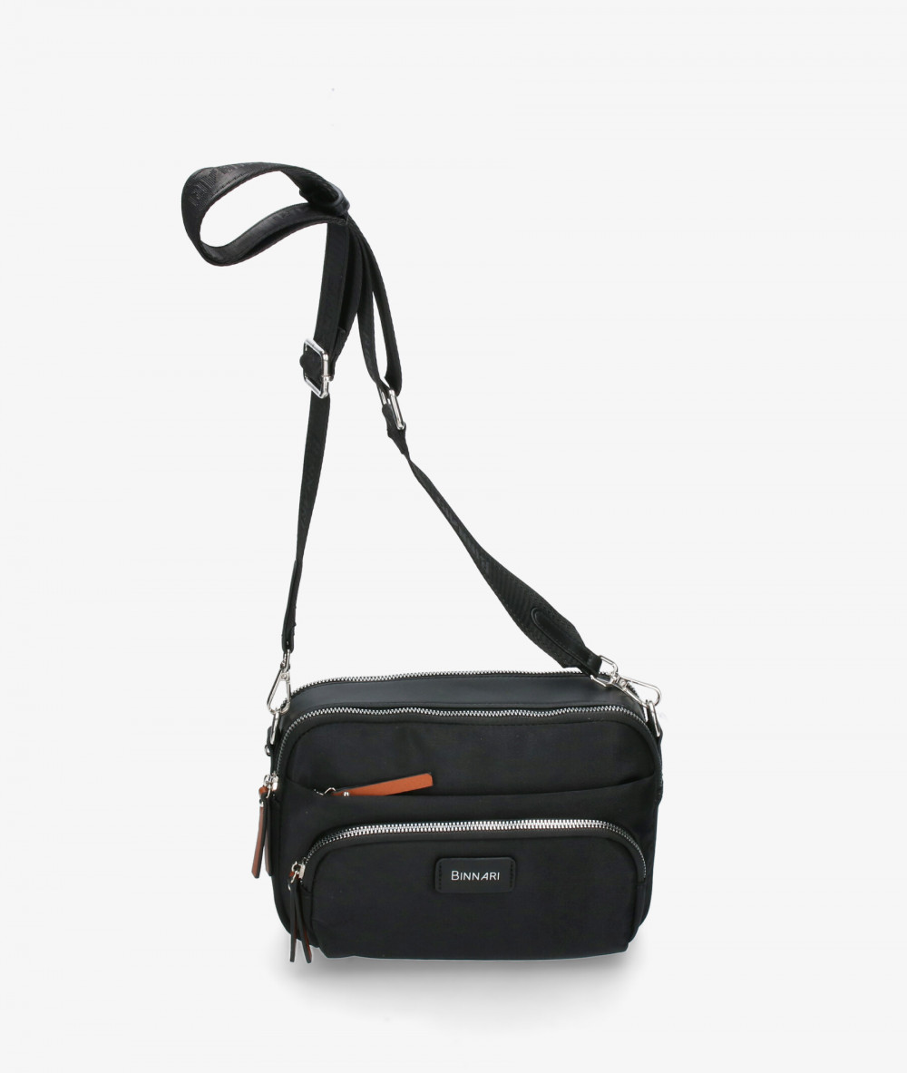 Bolso textil pabloochoa.shoes 20292 en negro