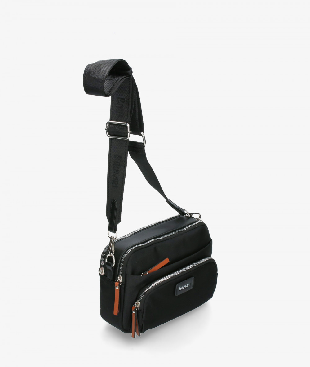 Bolso textil pabloochoa.shoes 20292 en negro