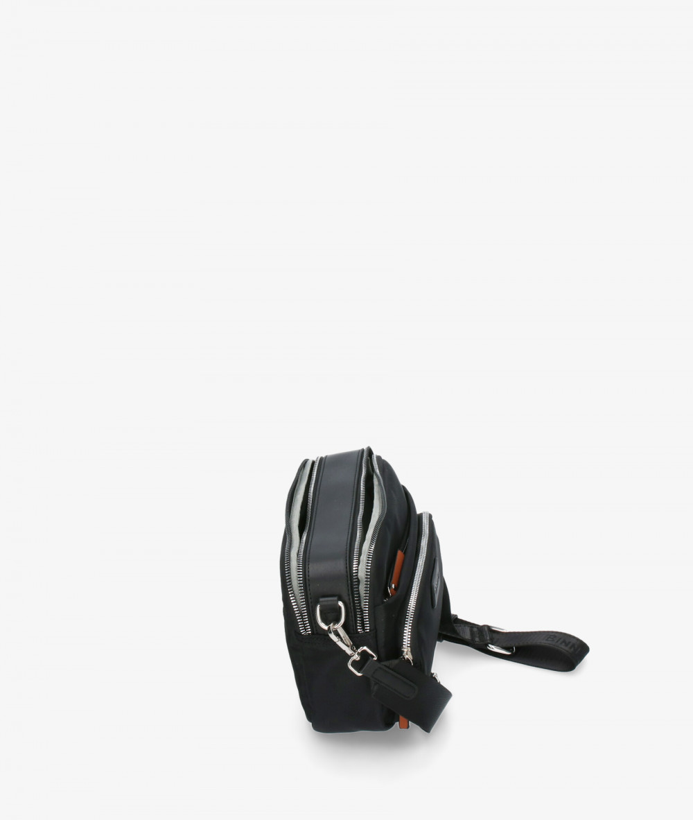 Bolso textil pabloochoa.shoes 20292 en negro