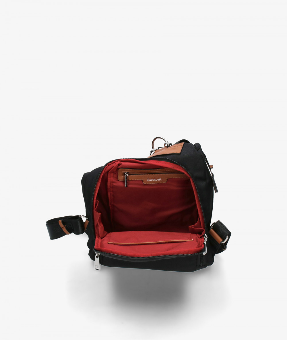Bolso textil pabloochoa.shoes 20231 en negro