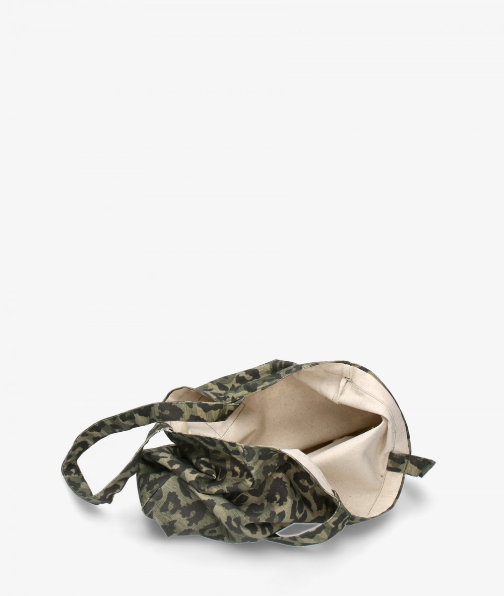 Bolso textil bloom&you LEOPARD HUNTER TOTE en leopardo 