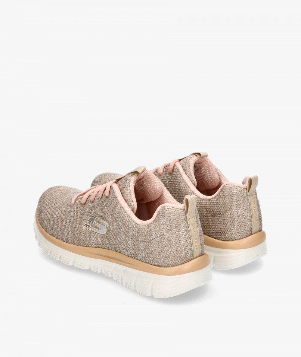 Deportivos Skechers 12614 en beige Deportivos Skechers 12614 en beige