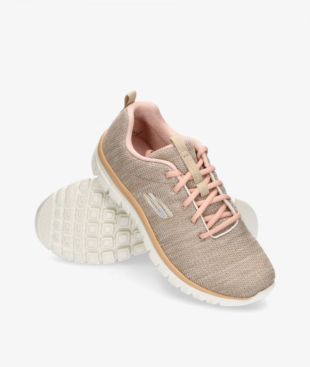 Deportivos Skechers 12614 en beige Deportivos Skechers 12614 en beige