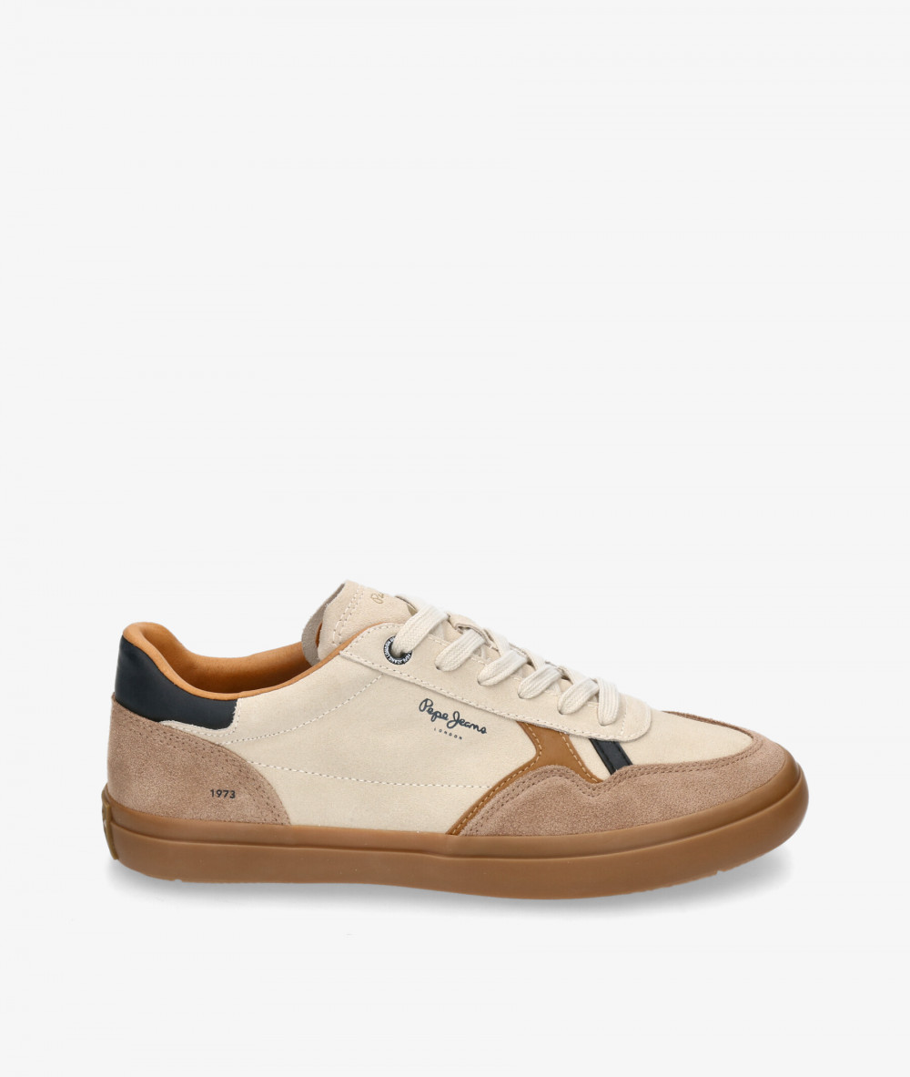 Deportivos Pepe Jeans  TRAVIS RETRO M en beige
