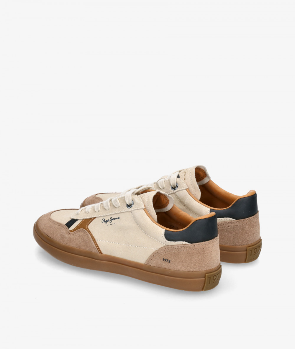 Deportivos Pepe Jeans  TRAVIS RETRO M en beige